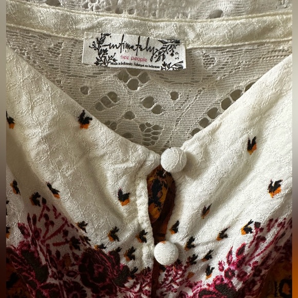 FREE PEOPLE MORNING SONG MAXI DRESS-SMALL - Picture 9 of 10